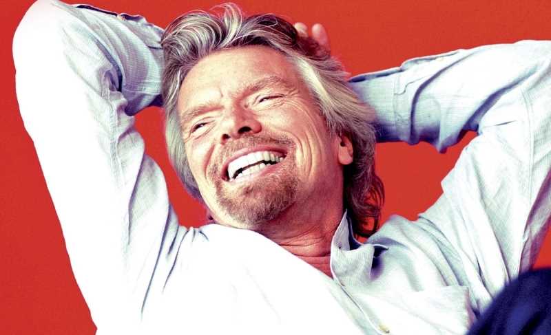 Did Richard Branson ever quit a day job?