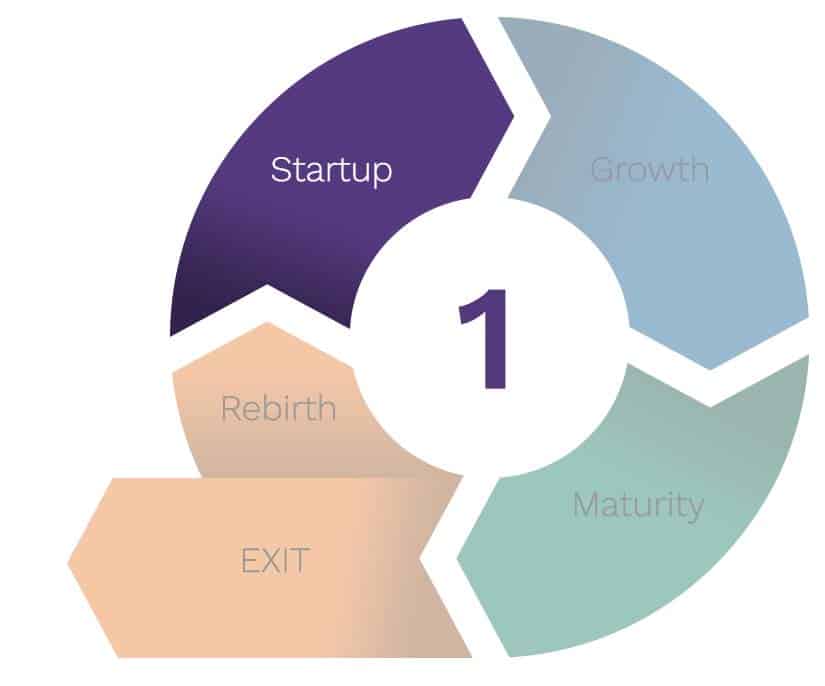 Business Life Cycle - Stage 1 - Startup