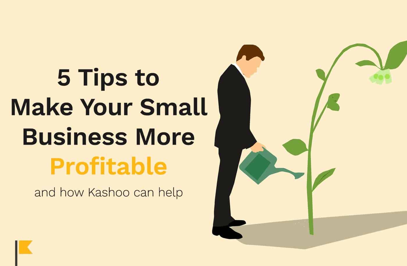 5 Tips to make your small business more profitable and how kashoo can help