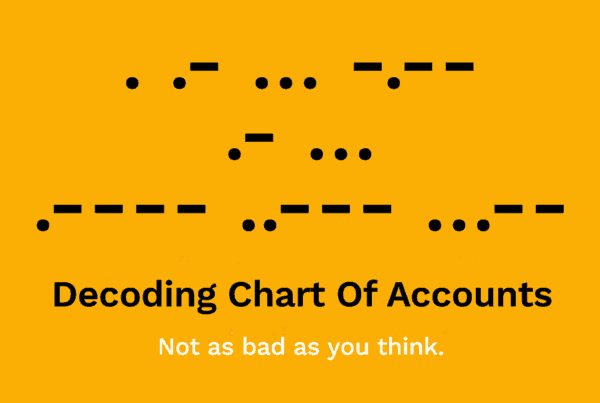 Decoding Chart of Accounts