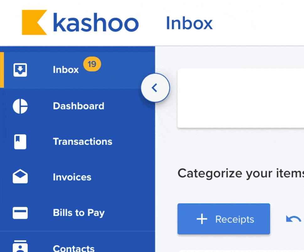 Tracking Expenses with Kashoo